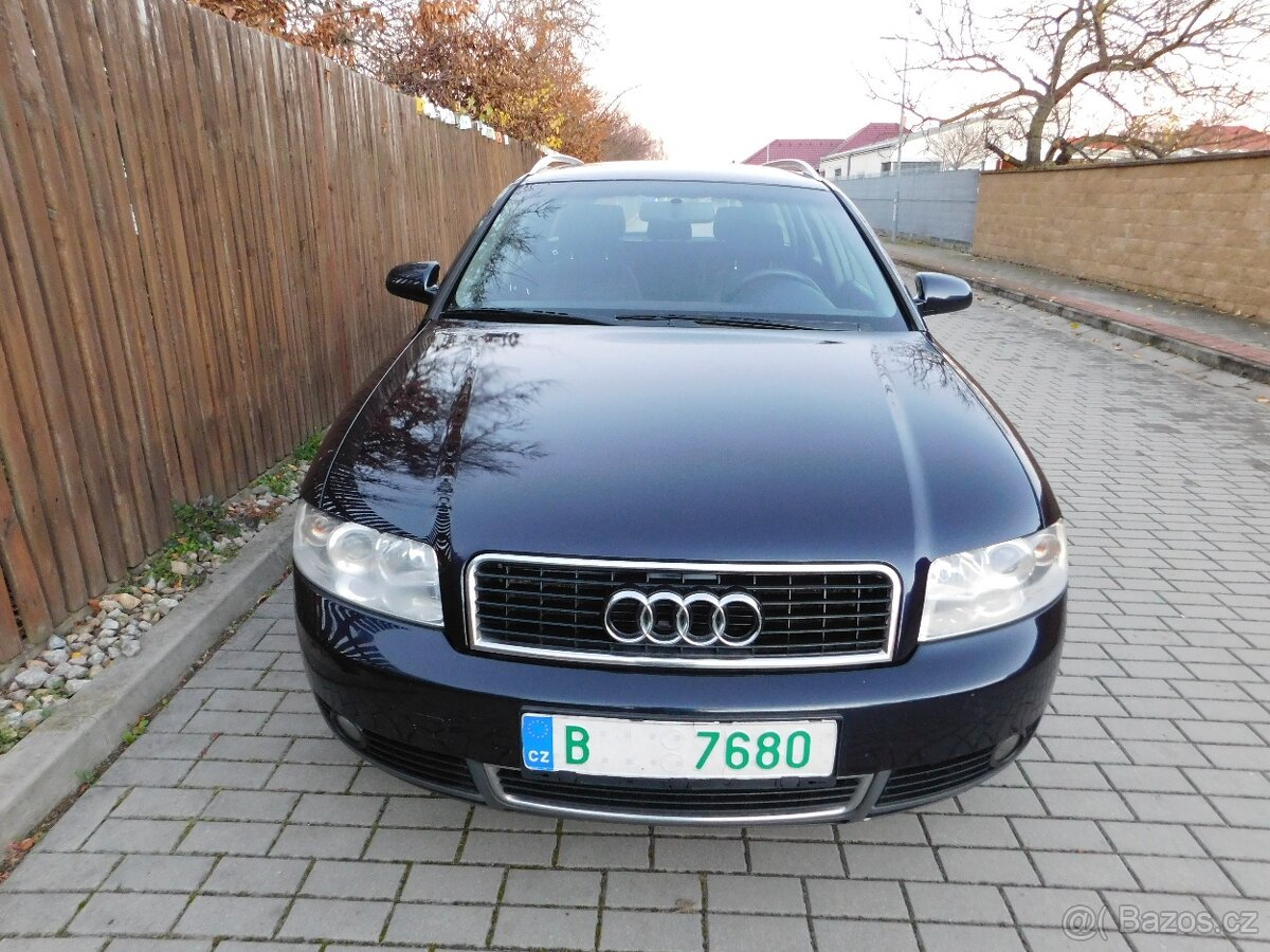 A4 Avant 1.9 tdi,,96 kw,,NÍZKA SPOTŘEBA,,bez koroze,,TAŽNÝ - 2