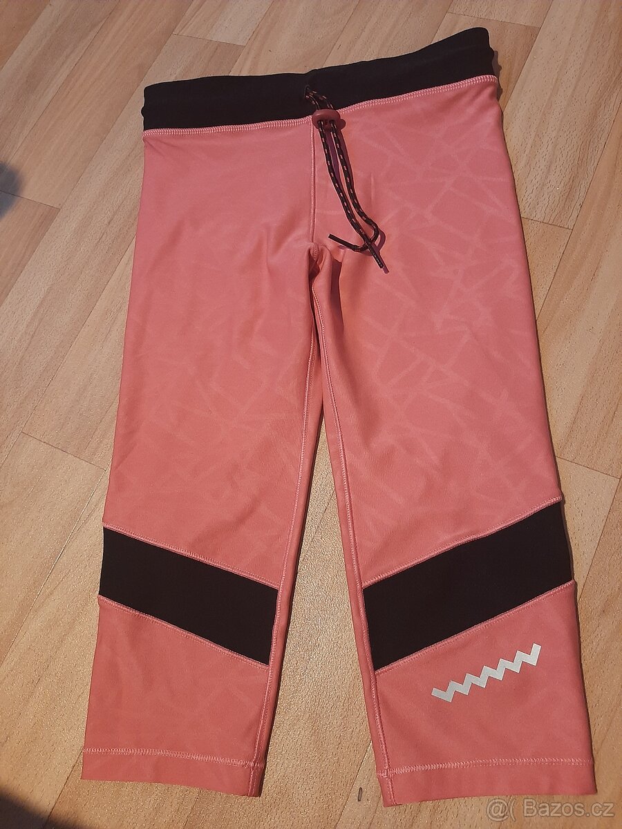 Dívčí sportovní ¾ legíny, vel. 122-140 - 2