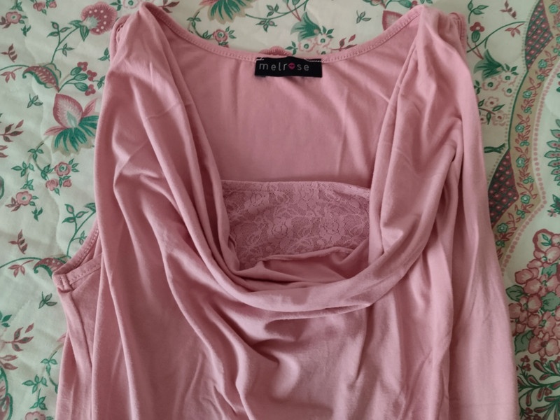 Dámské delsi tričko, top s vodou, vel. 40, Melrose - 2