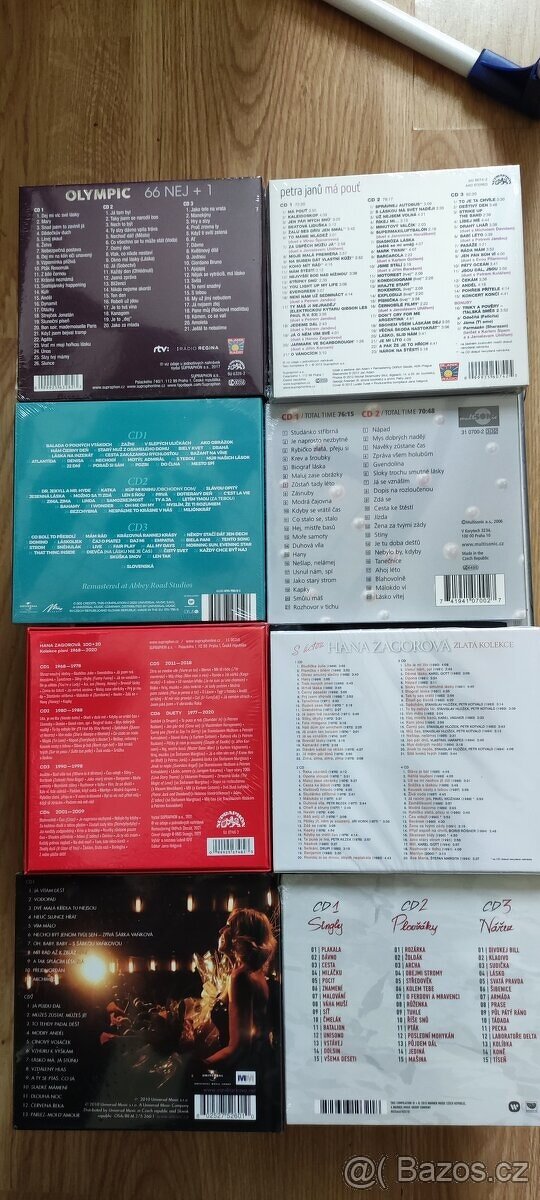 Prodám CD České a Slovenské - 2