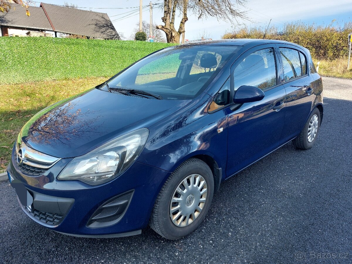 Opel CORSA 1.0, najeto 86tkm, velky servis, 2015 - 2