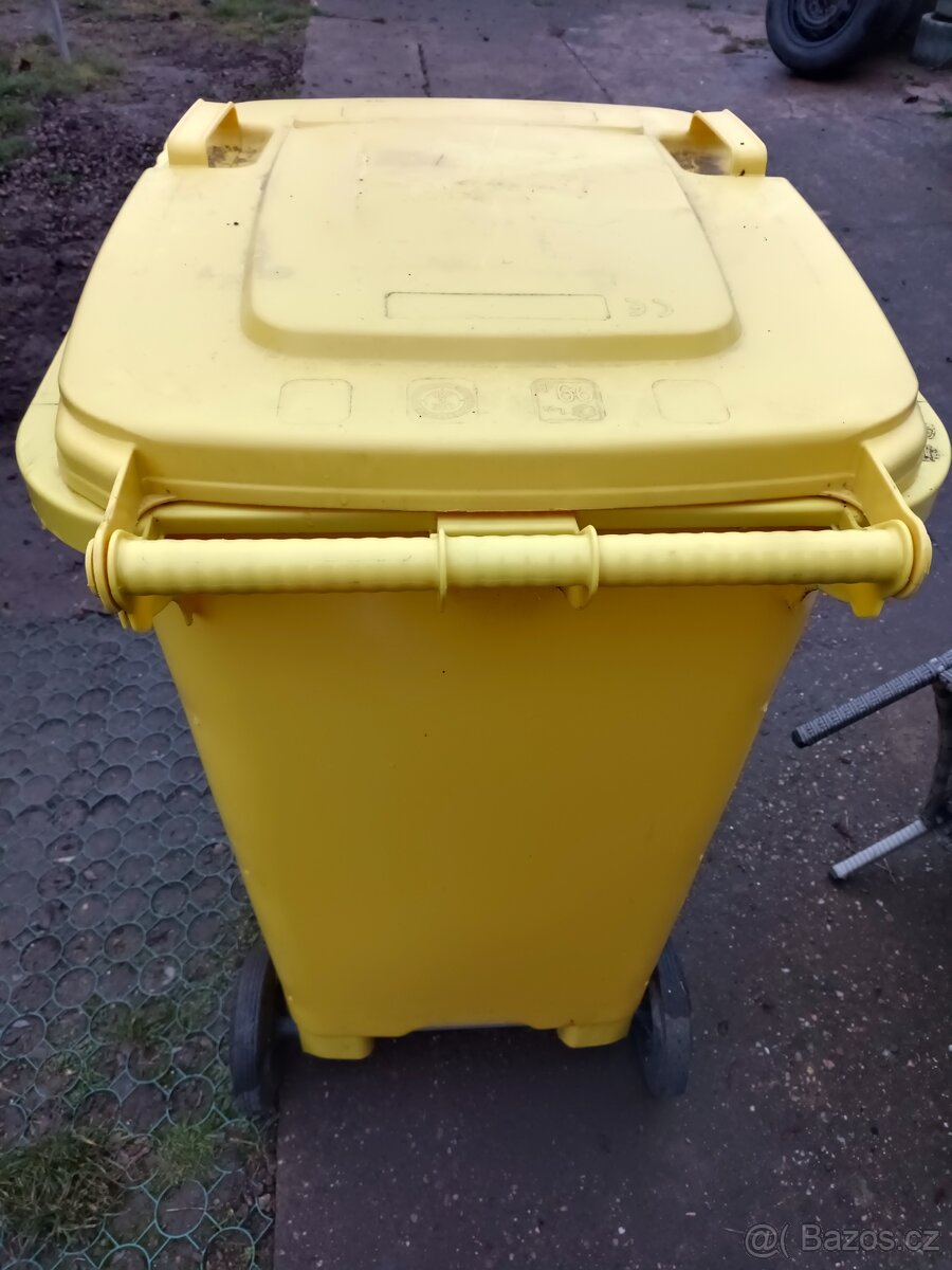 Žlutá popelnice 240l - 2