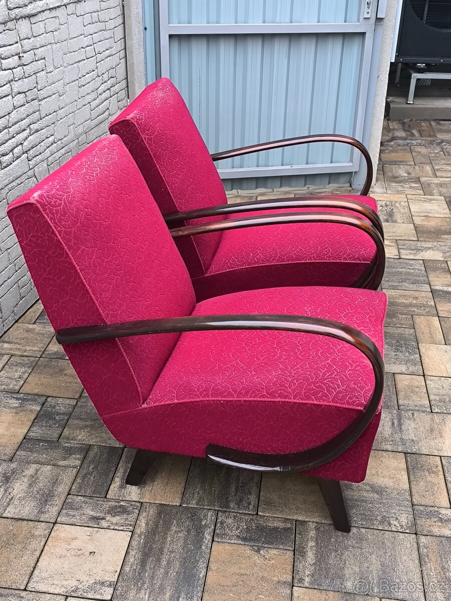 Prodám starožitné křesla HALABALA - 2