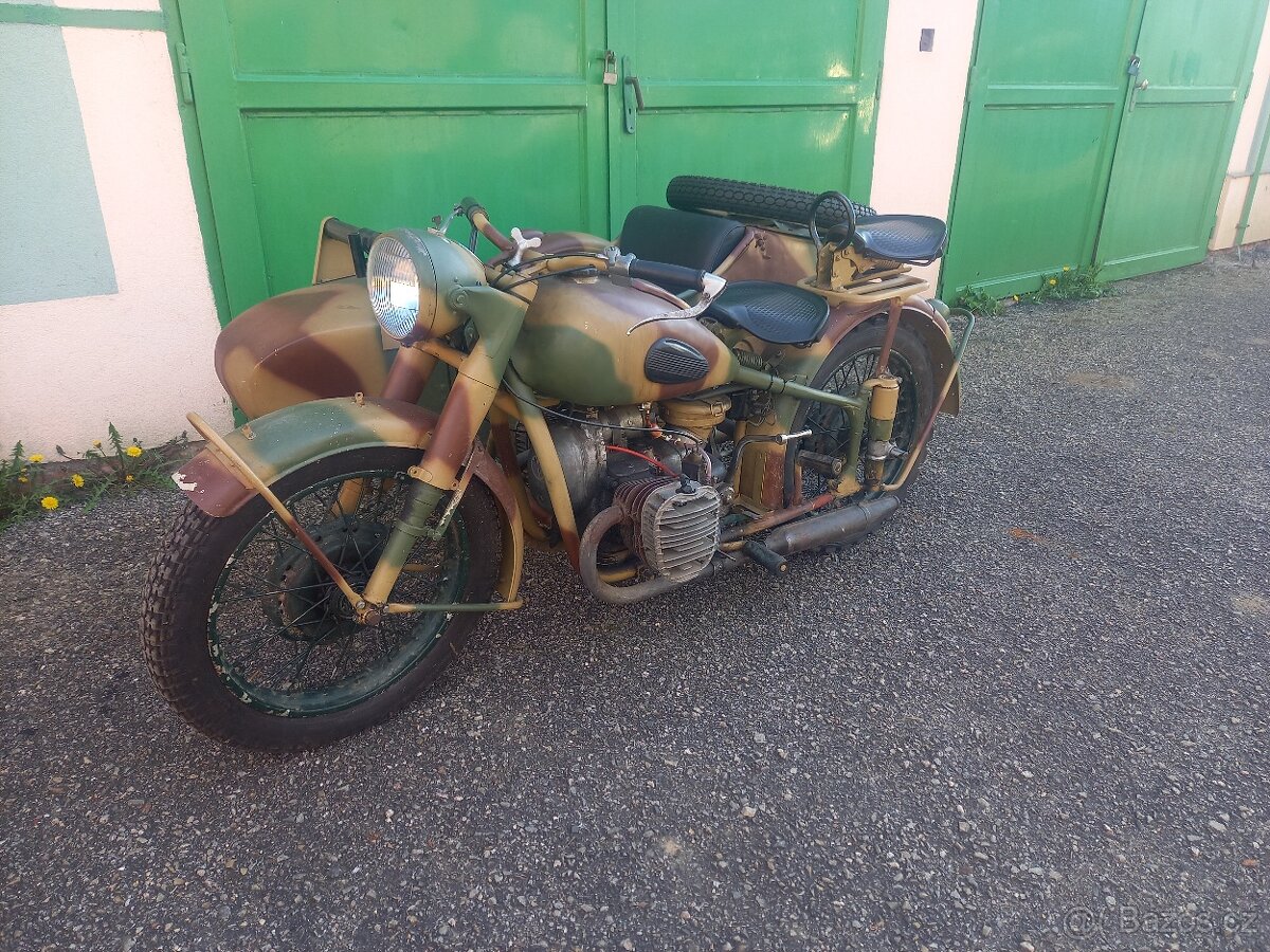 M750 M72 K750 Uural Dněpr - 2