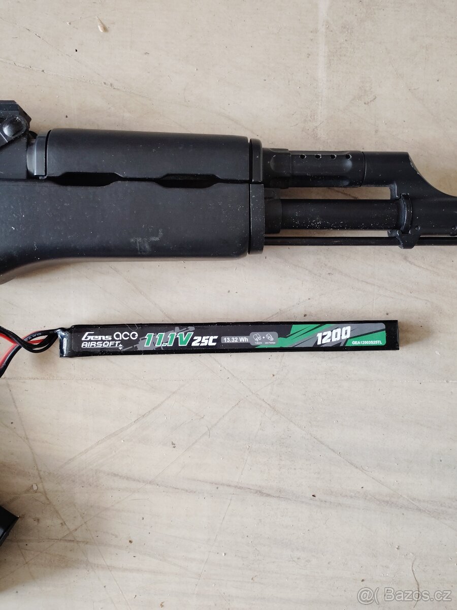 Prodám AK airsoft set- upravený - 2