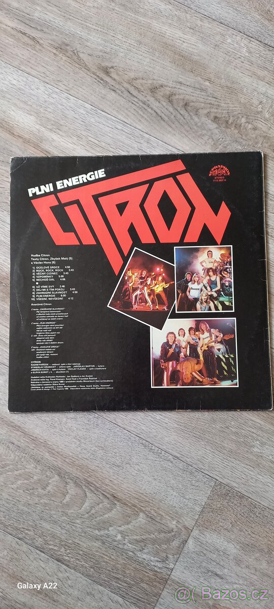 Prodam lp Citron Plni Energie - 2