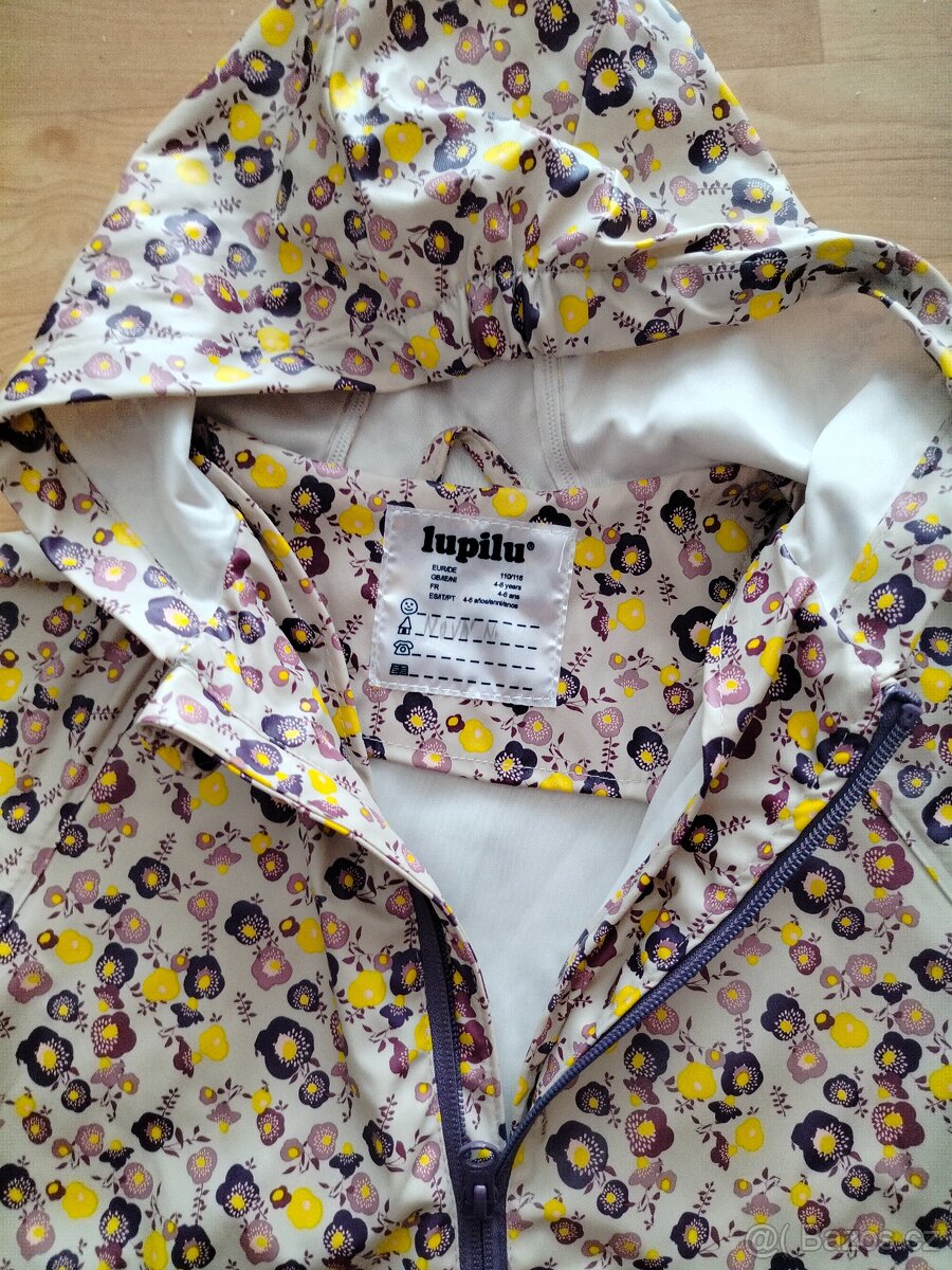 Dívčí bunda do deště, Lupilu, vel. 110/116 - 2