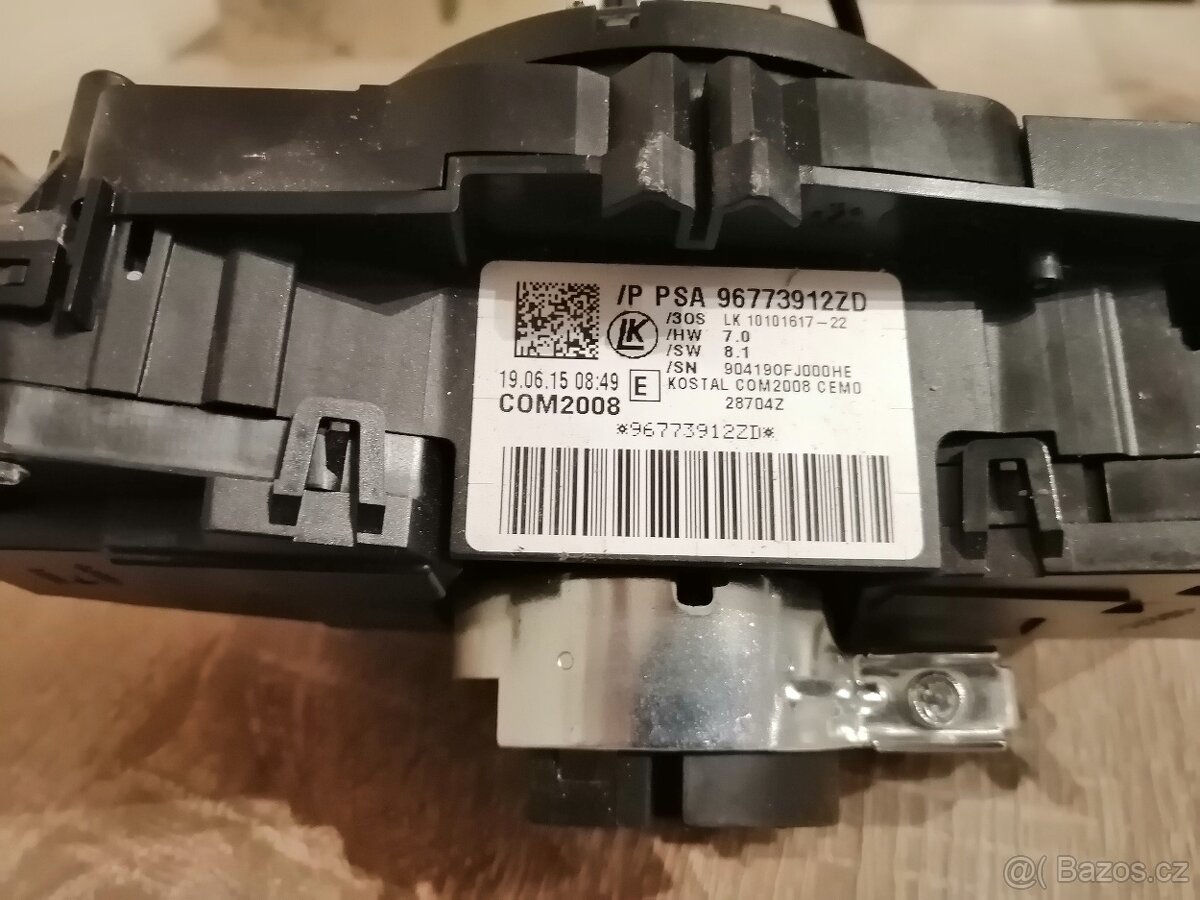 Páčky com2008, Peugeot, Citroën 2016 - 2