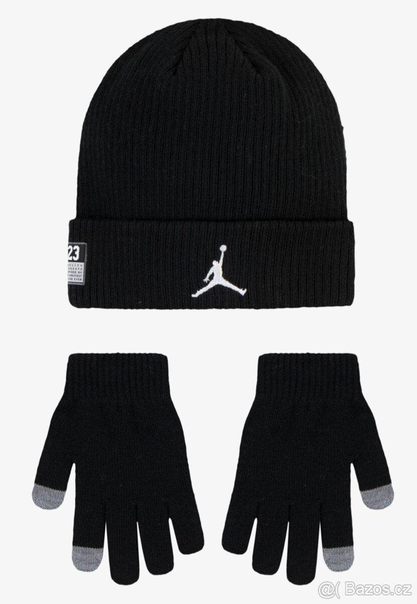 Jordan čepice+rukavice - 2