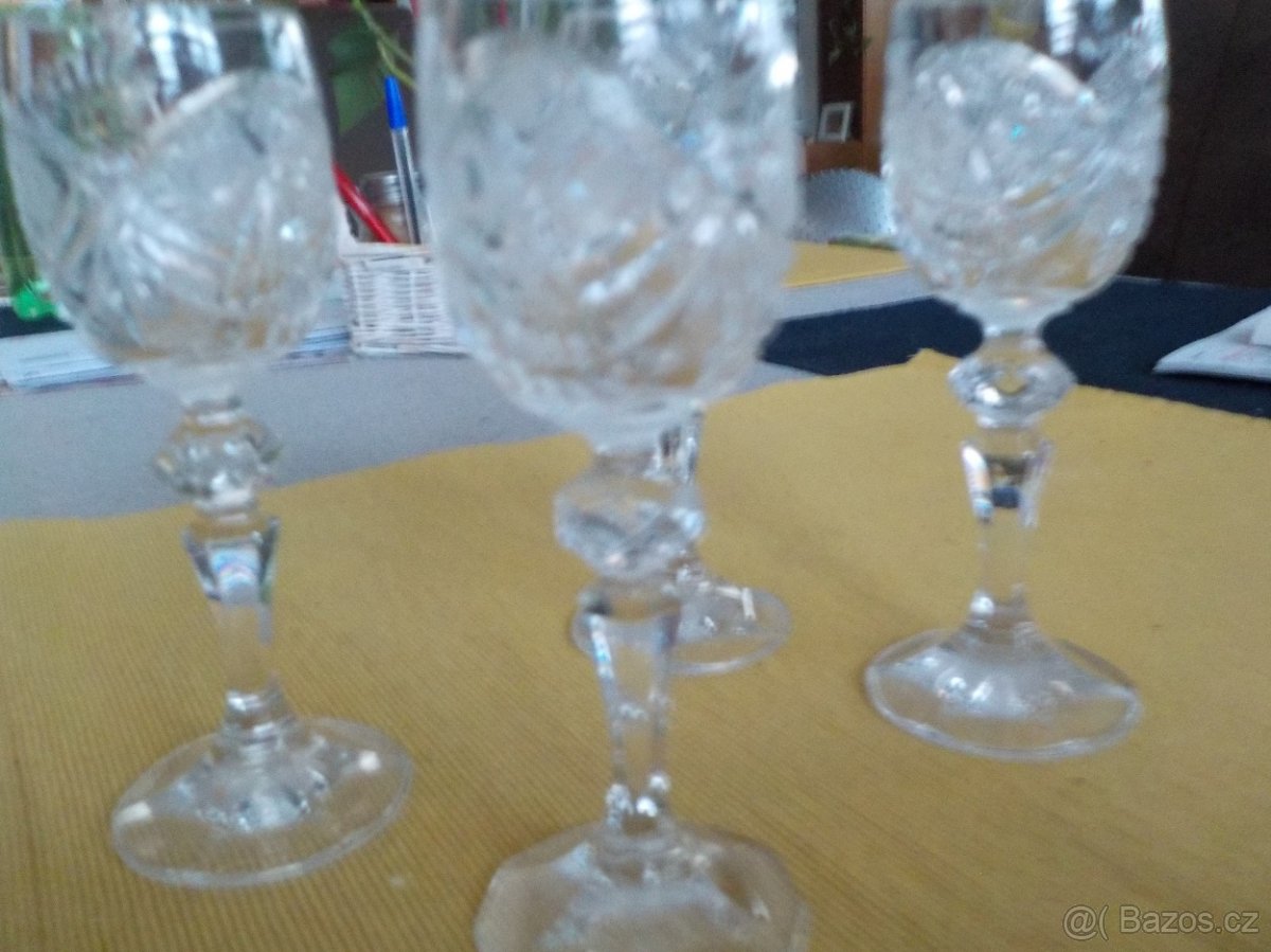 Broušené skleničky - 2