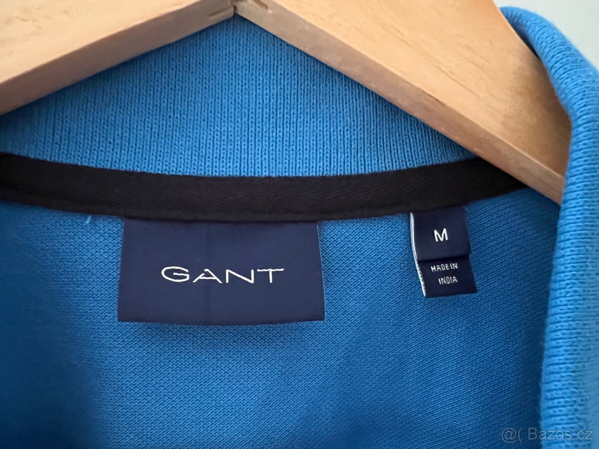 Nové modré pánské triko tričko Gant v. M - 2