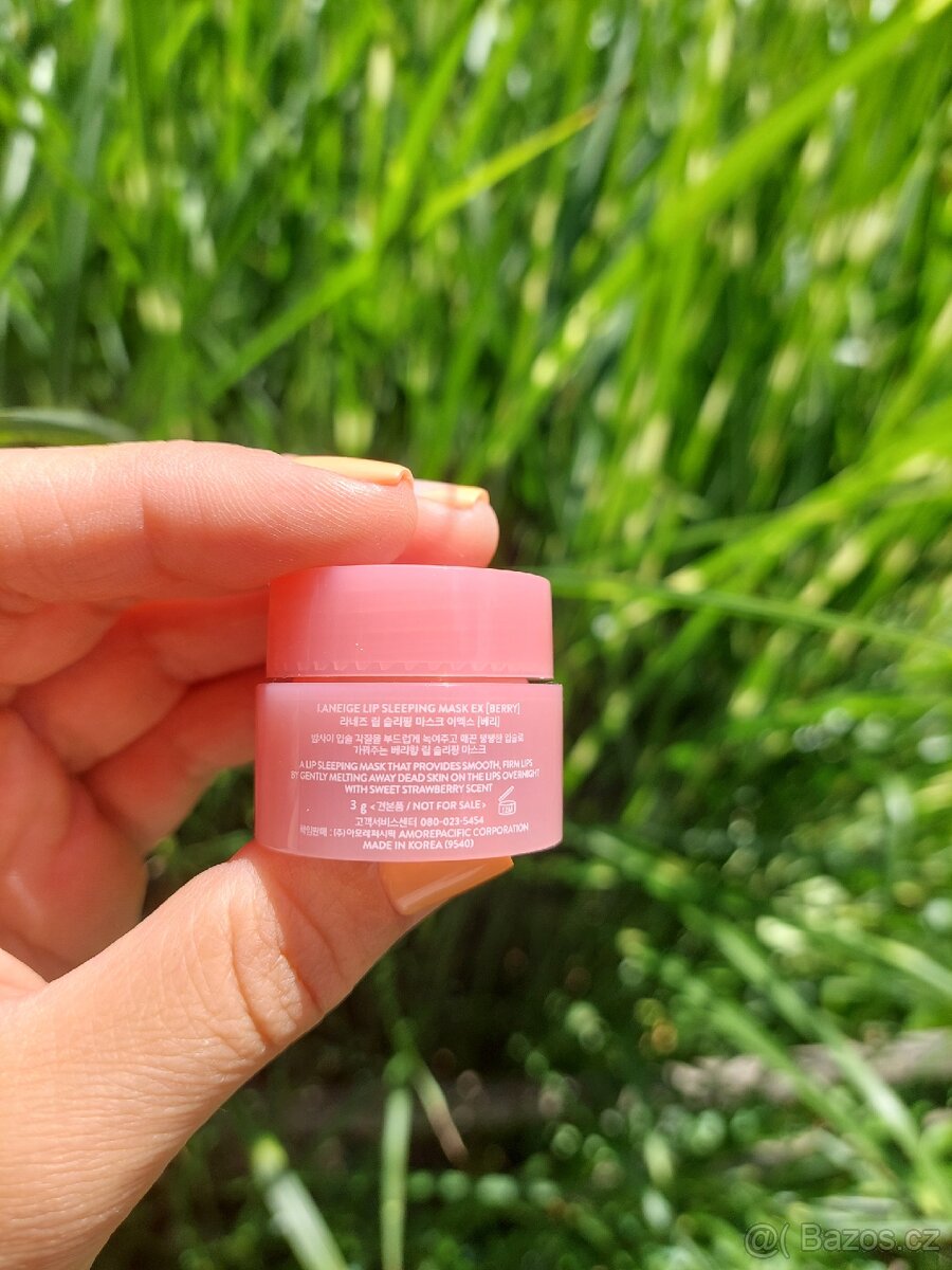 LANEIGE, noční maska na rty, sleeping mask 3g - Berry - 2