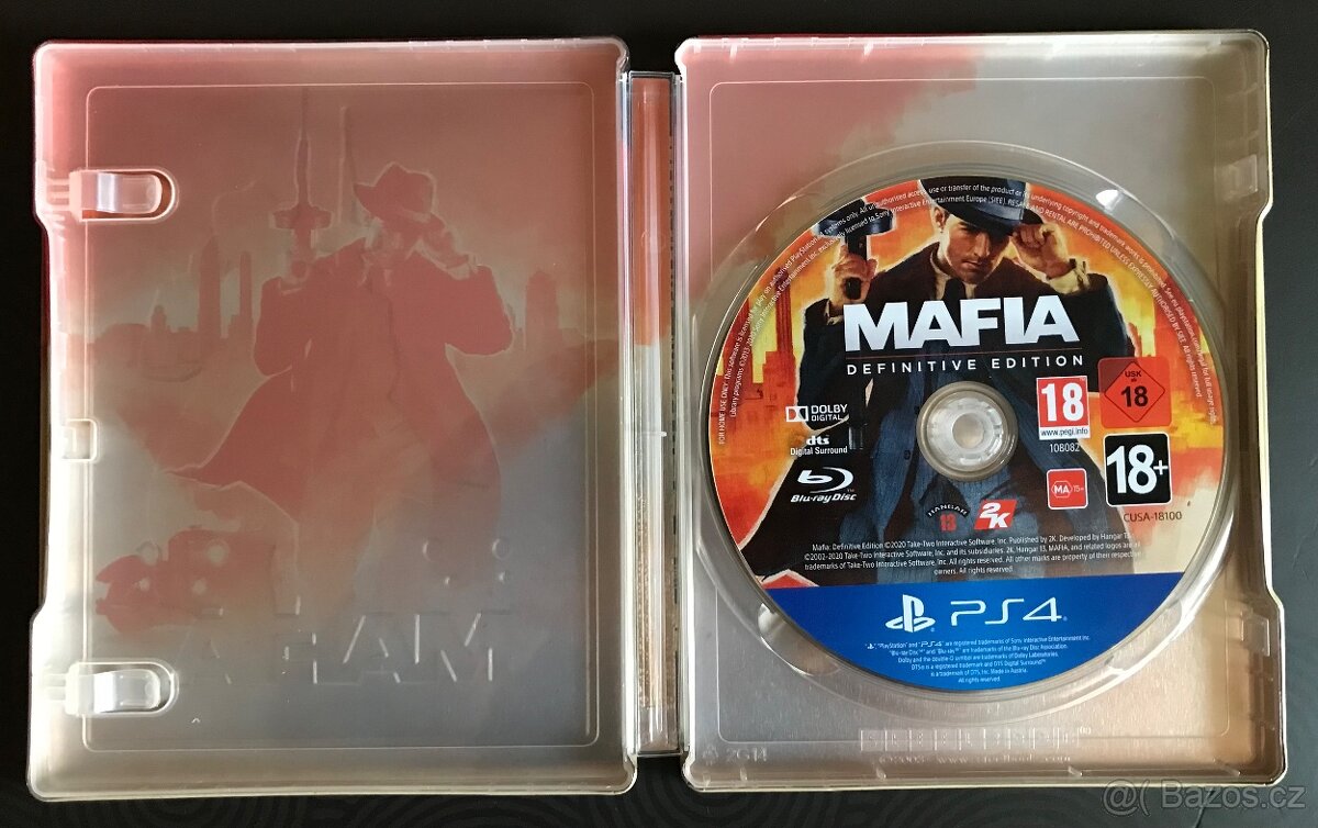 Mafia Definitive Edition Steelbook s hrou Ps4 / Ps5 - 2