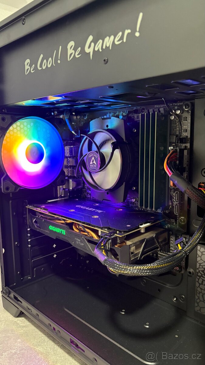 Herní PC RYZEN 5 2600 / RX 580 8GB / DDR4 16 GB - 2