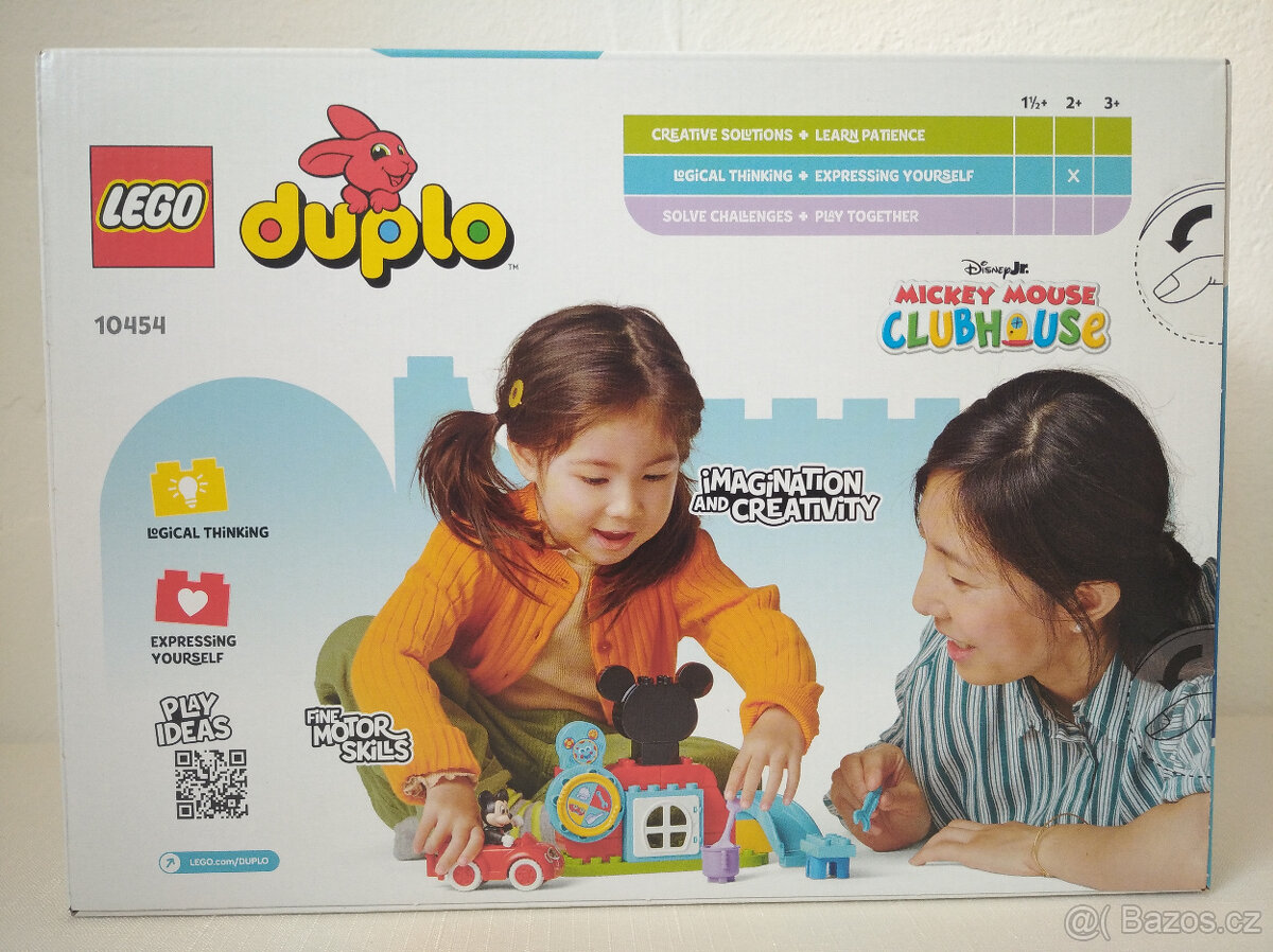 Lego Duplo Disney 10454 Mickeyho klubík a auto NOVÝ - 2