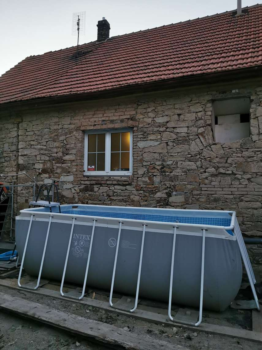 INTEX Prism Frame 4,00 x 2,00 x 1,22m s kartušovou filtrací - 2