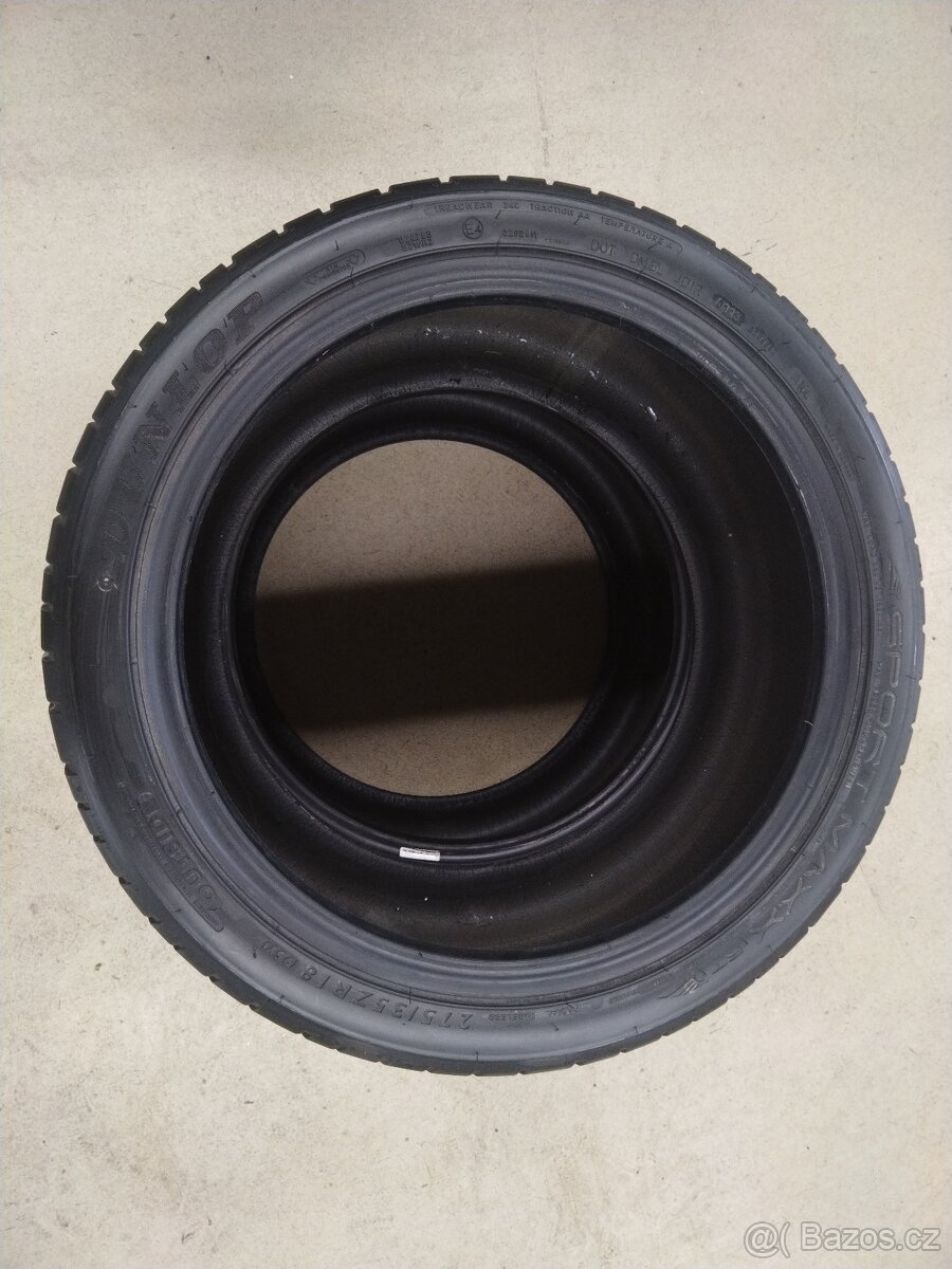 Pneu DUNLOP Sport Maxx RT, 2x 275/35R18, BMW E39 M5 - 2