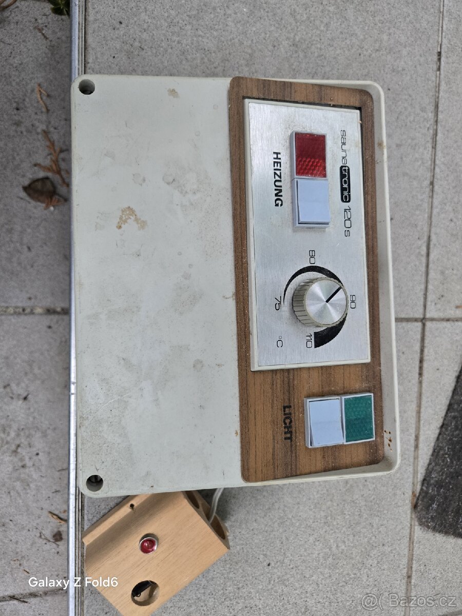 Saunová kamna + ovládání s teplotní čidlem. - 2