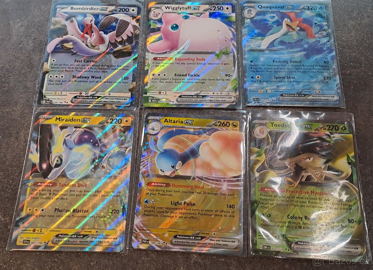Pokemon TCG karty EX mix - 2