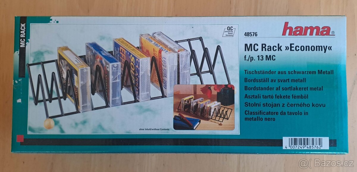 Stojan HAMA pro 13 MC kazet audio kazet magnetofonové kazety - 2