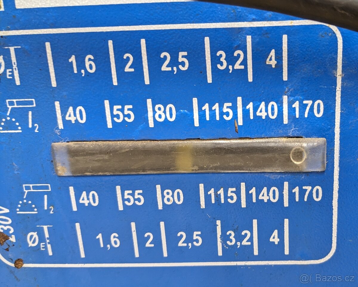 Transformátorová svářečka Gude 185F - 2