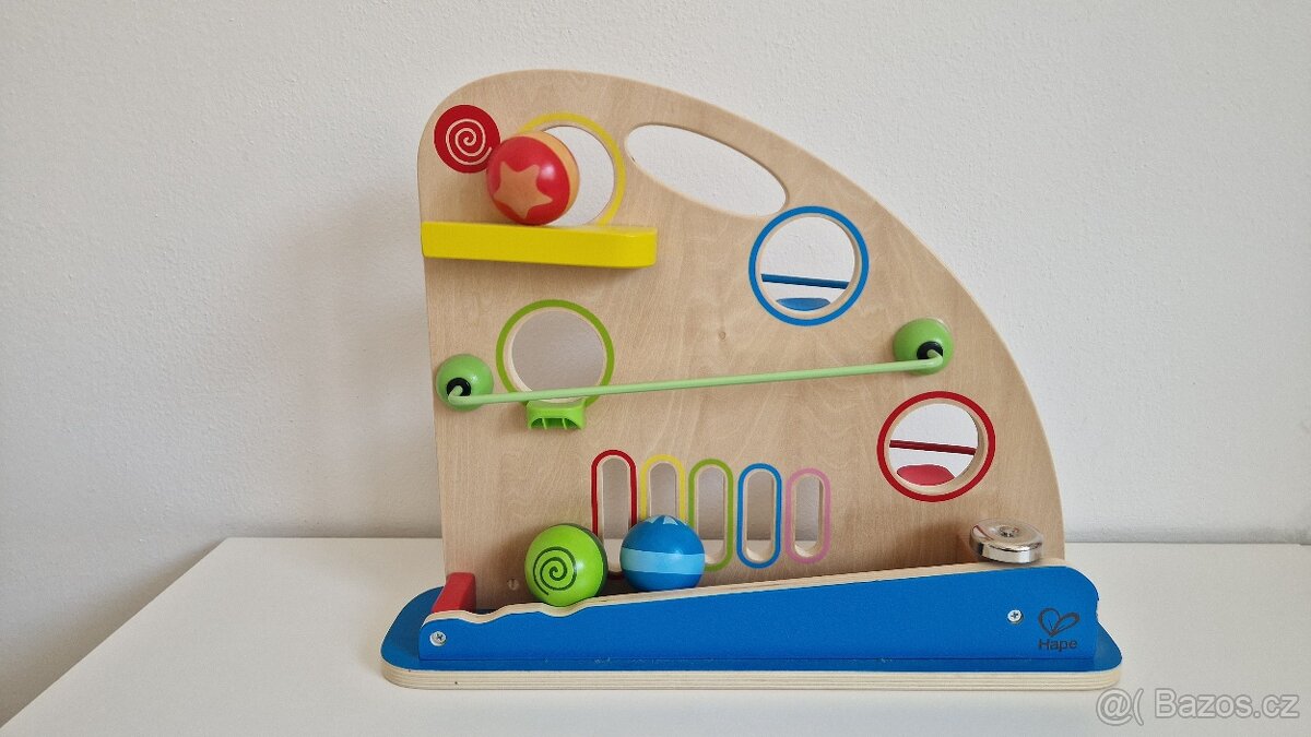 Velké kuličkové prostrkávadlo Hape - 2