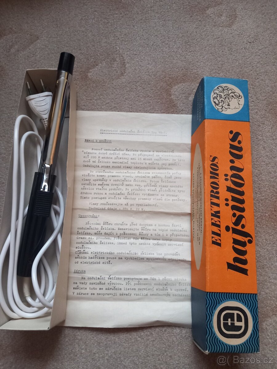 Retro kulma na vlasy typ VH-1 - 2