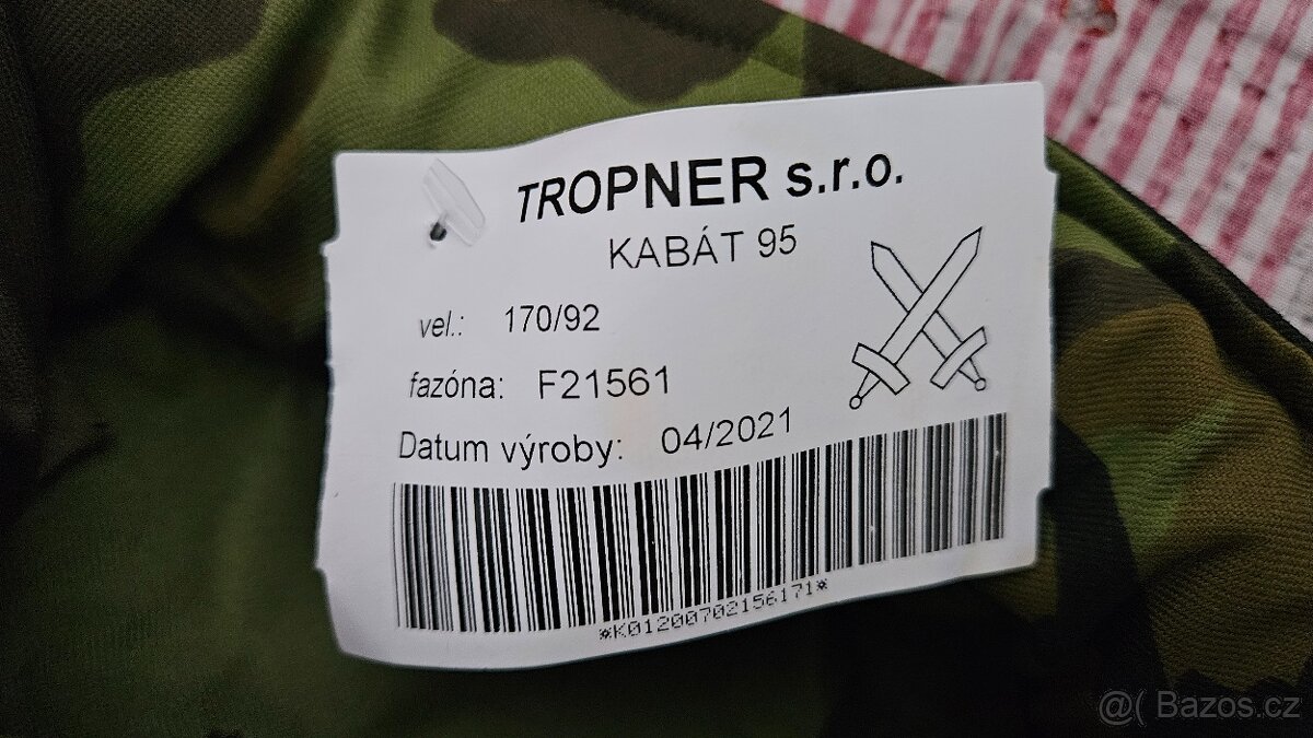 KABÁT vz.95 KONGO - 2