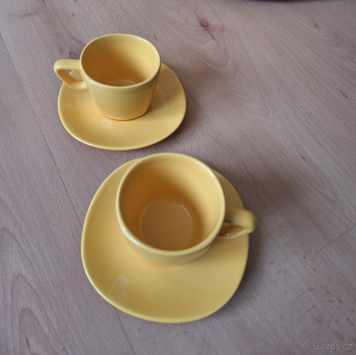 Hrnečky s talířky objem 150ml - 2