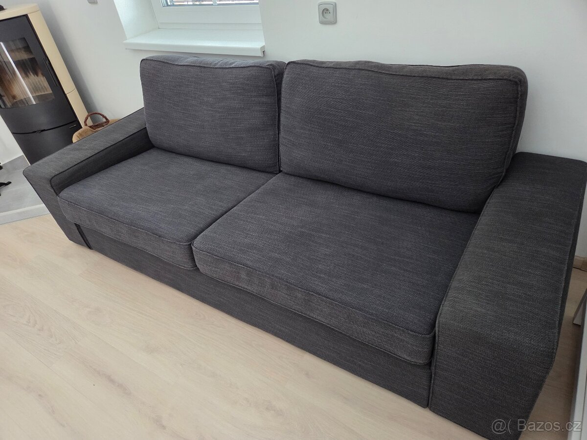 Kivik 3místná pohovka antracit - 2