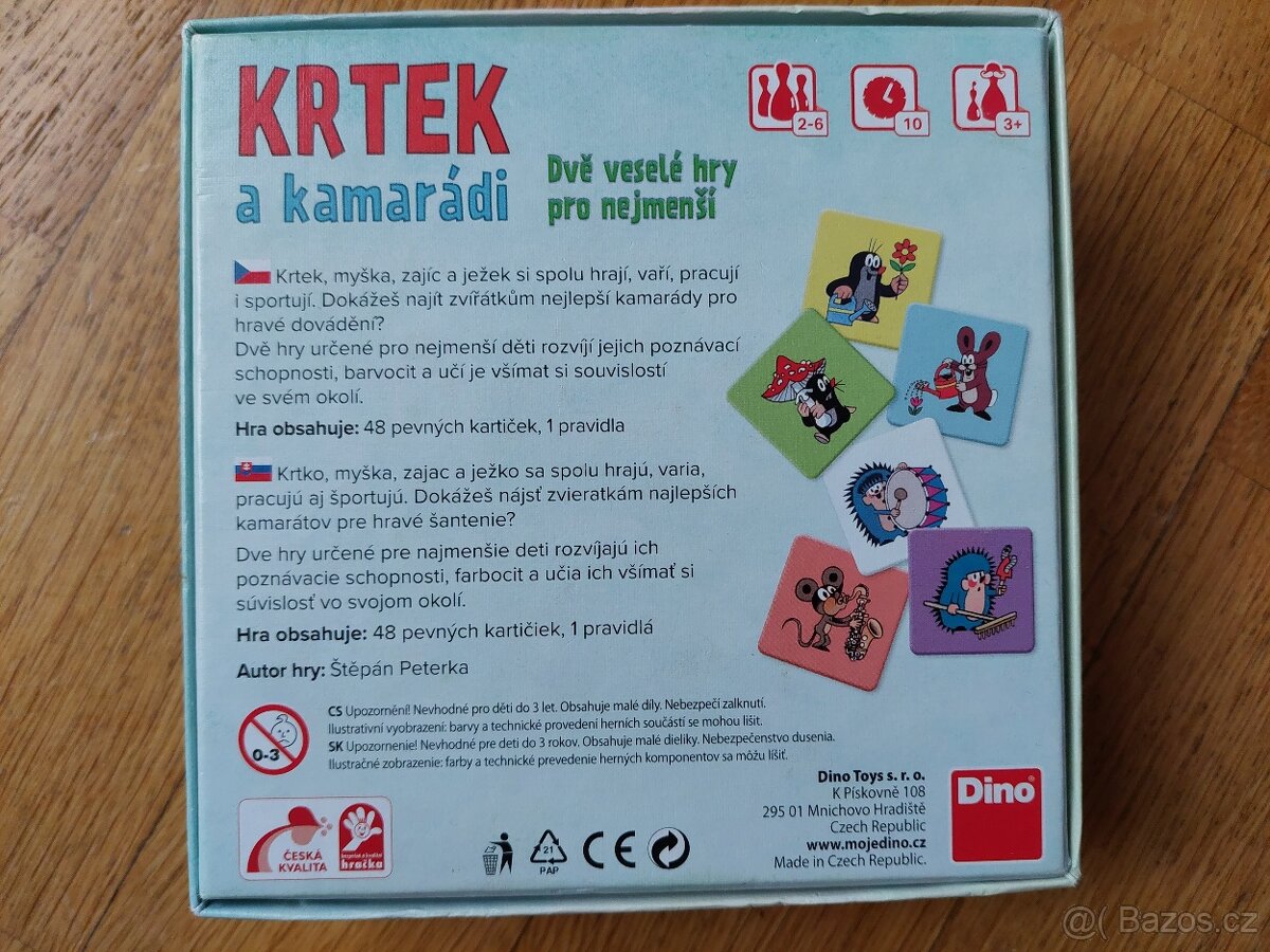 Hra Krtek a kamarádi - 2