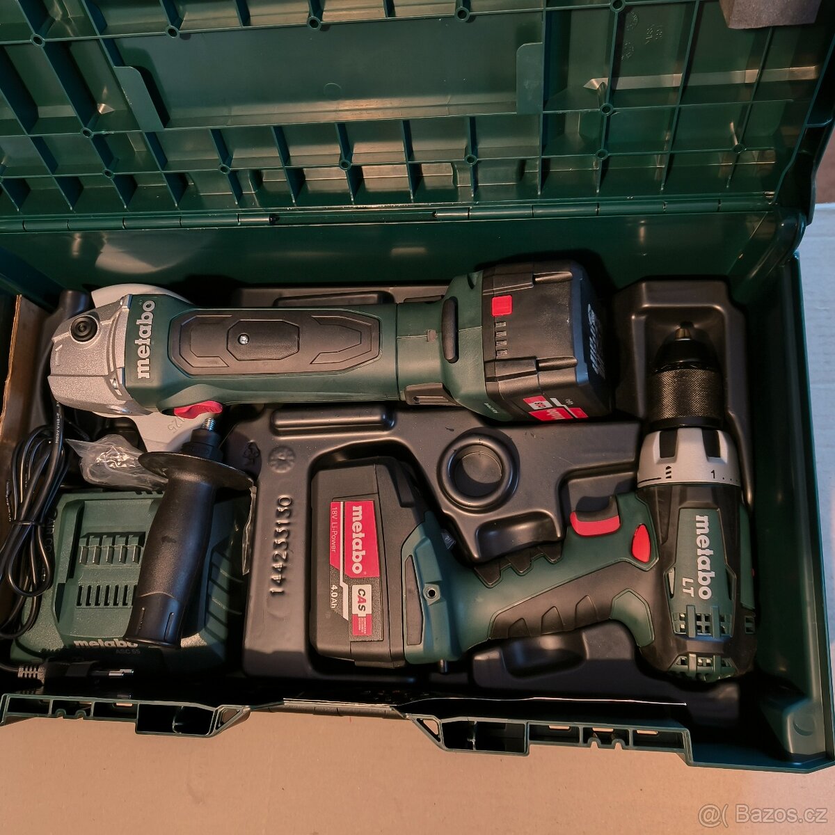 Metabo set aku úhlová bruska+aku vrtačka 685038000 - 2