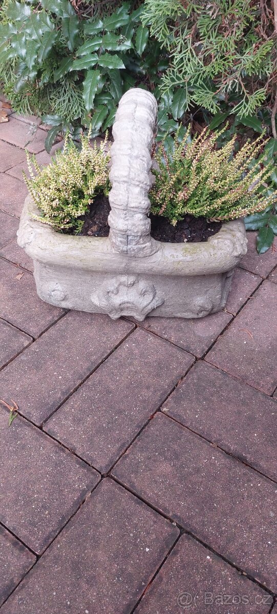 Betonový košík - 2