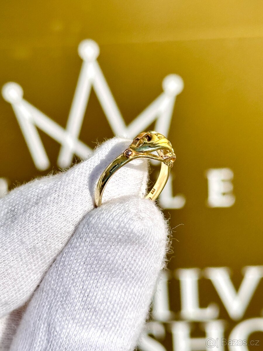 Zlatý prsten 2,34g - 2