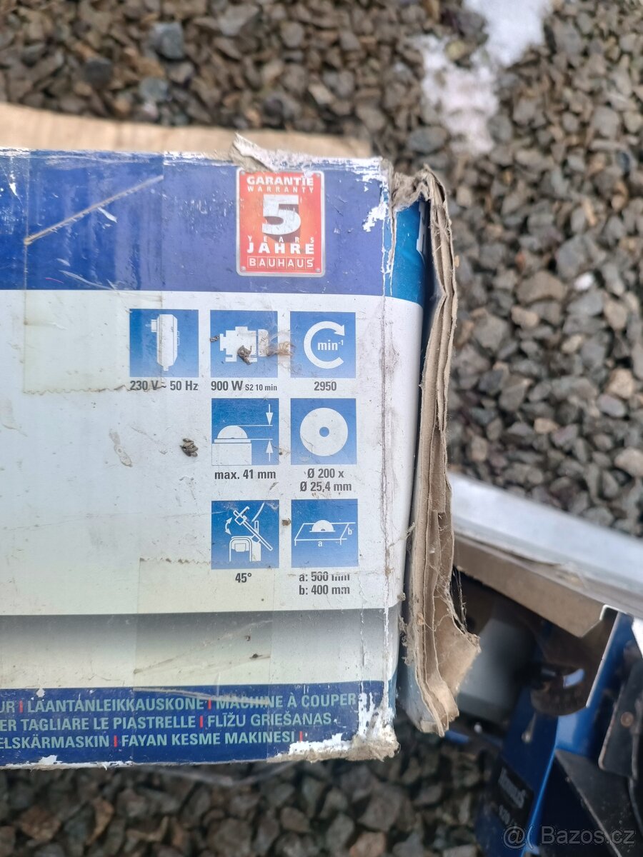 Řezačka na dlažbu, obklady - 2