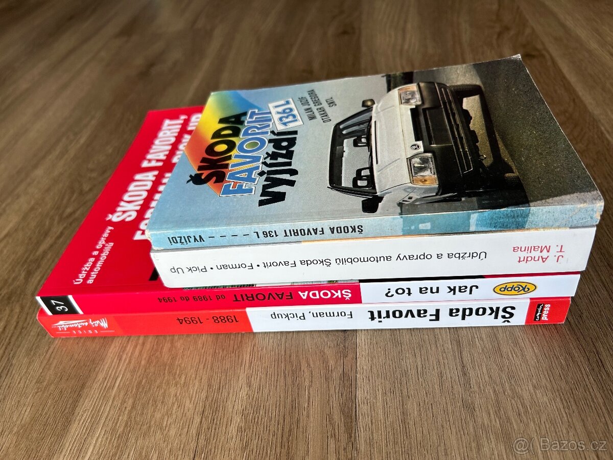 Škoda Favorit a Forman - Knihy - 2