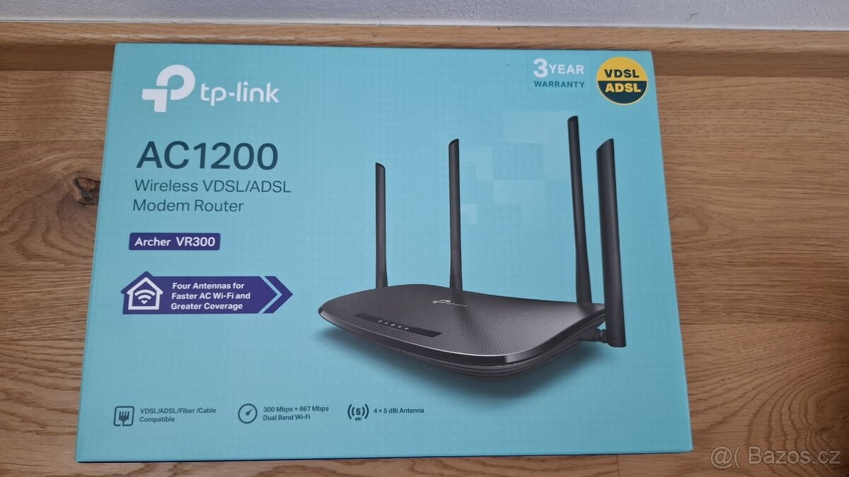 TP-Link Archer VR300 modem / router - 2