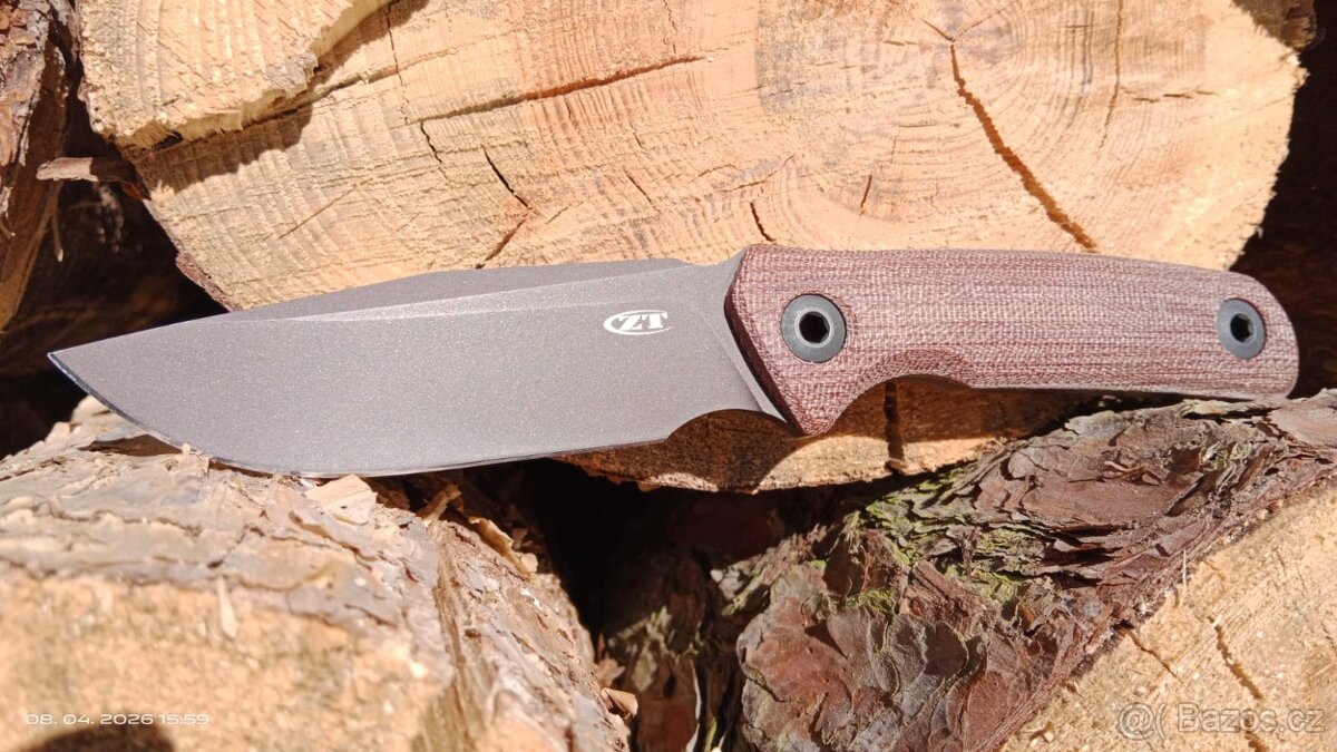 Nůž Zero Tolerance 0004 Fixed Blade, Micarta - 2