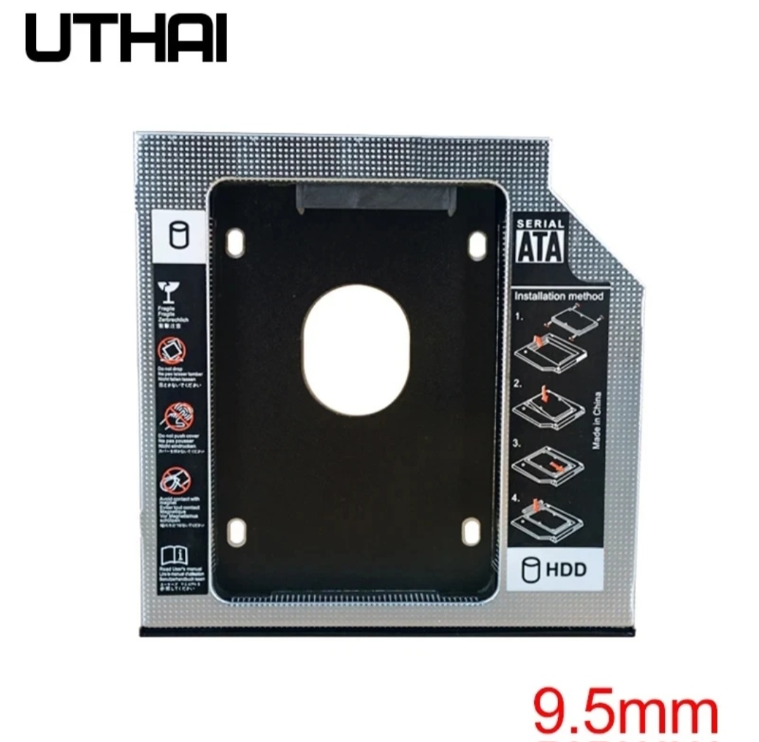 Adaptér 2,5" HDD/SSD do prostoru CD - 2