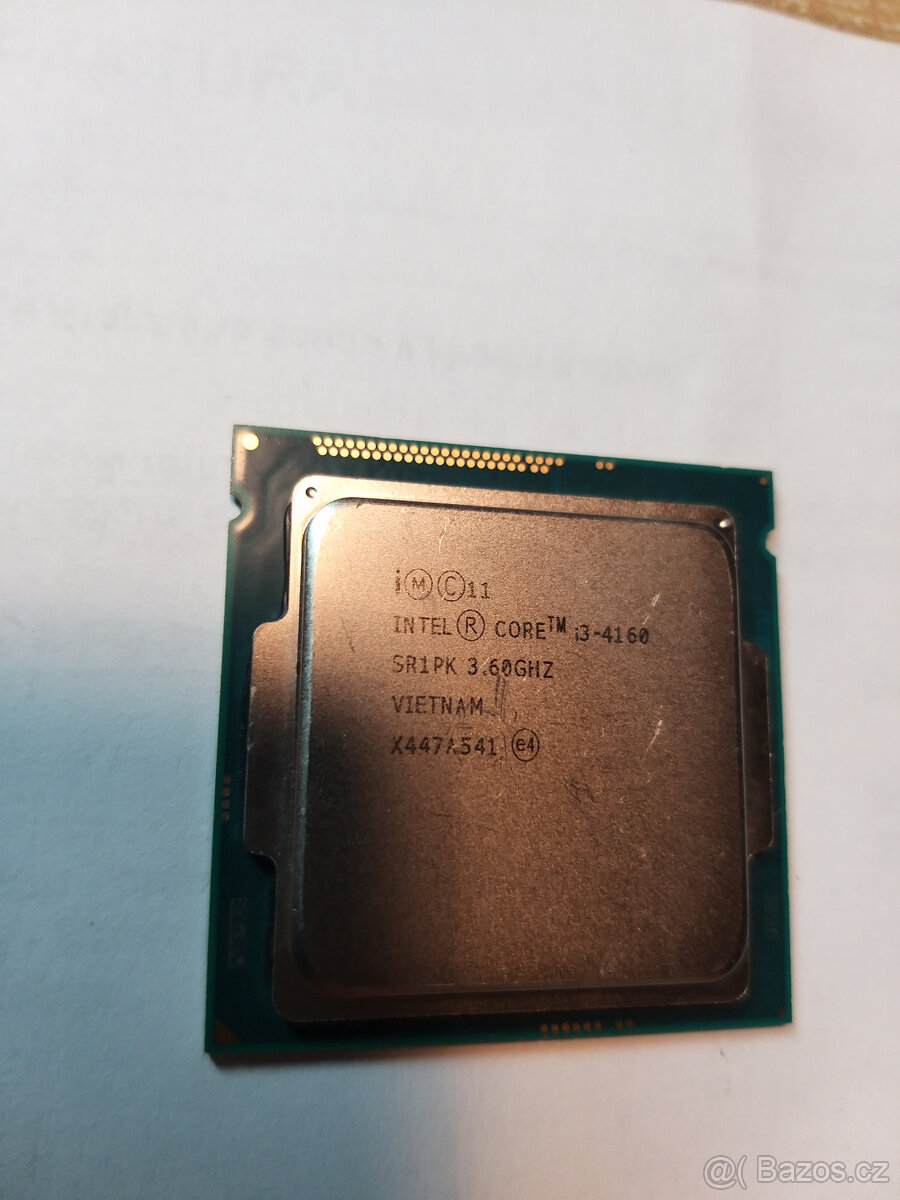 CPU Intel Core i3-4160 3.60GHz - 2