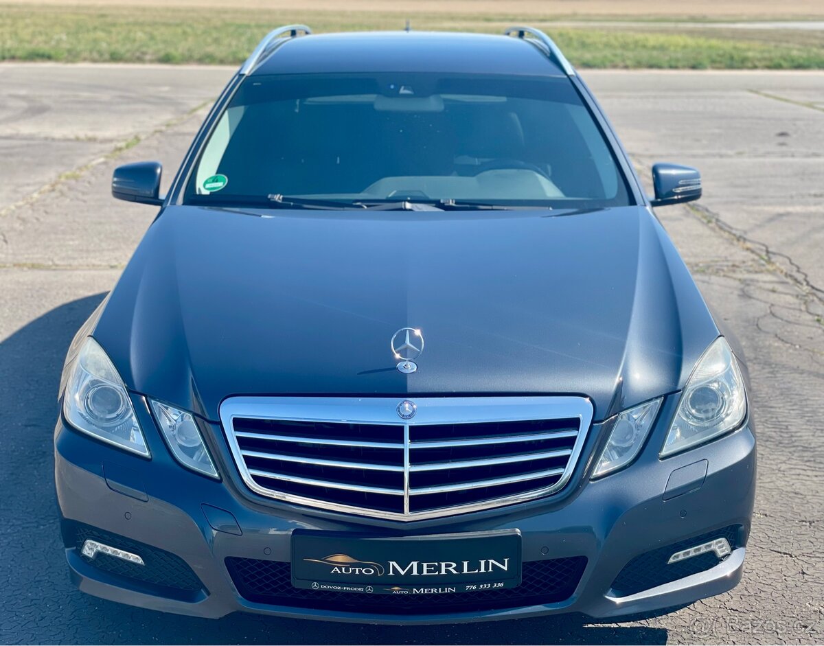 Mercedes E 350cdi Po servisu - 2