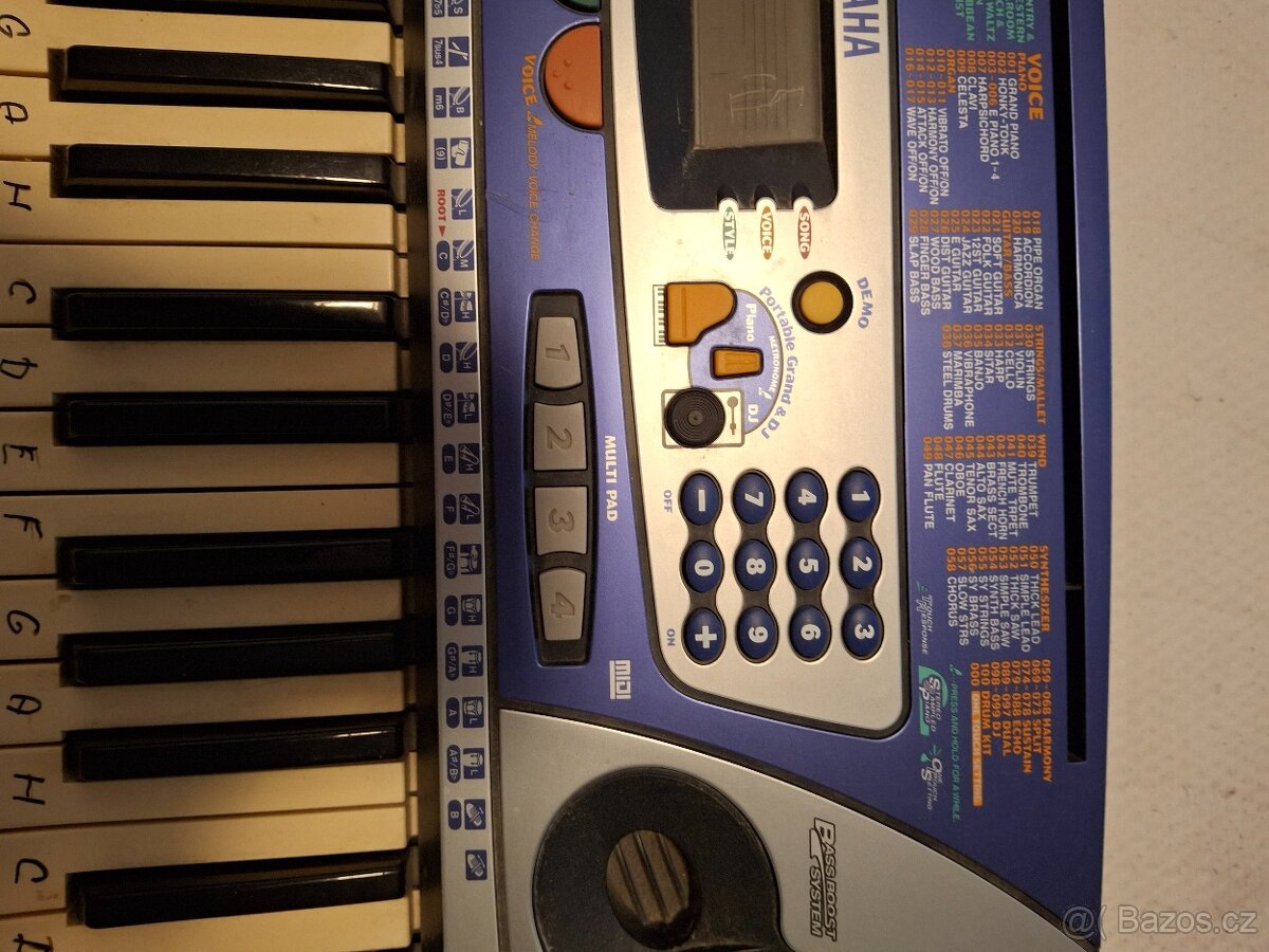 Prodám klávesy Yamaha - 2