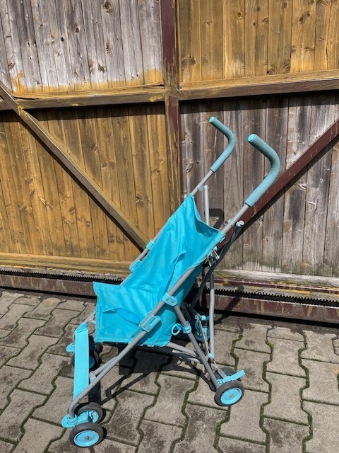 retro kočárek golfové hole - 2