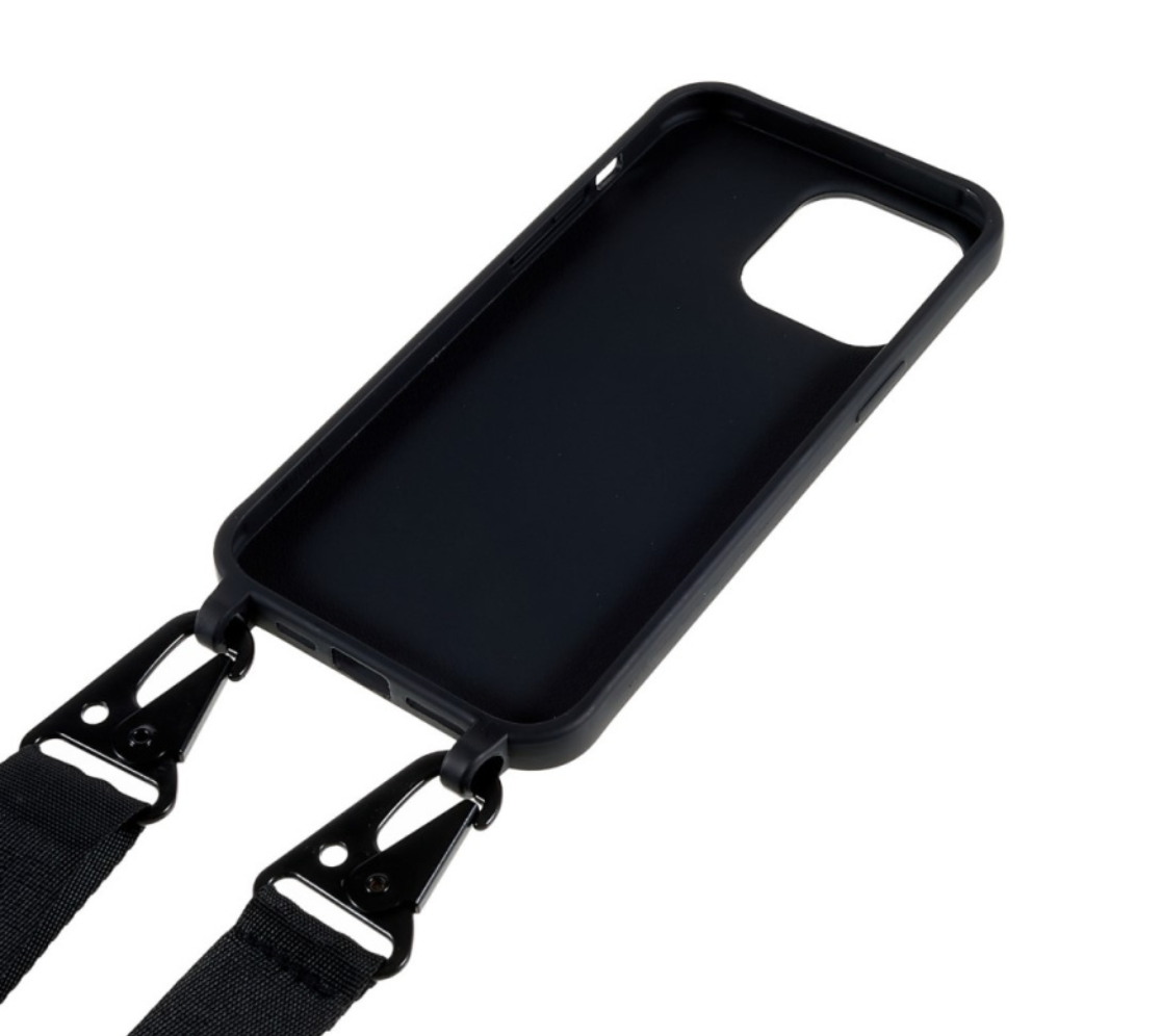 Matný kryt s nastavitelným popruhem pro iPhone 13 Pro a pod - 2