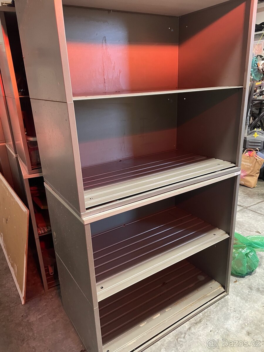 Kvalitní pevné regály skřínky Techo - 2