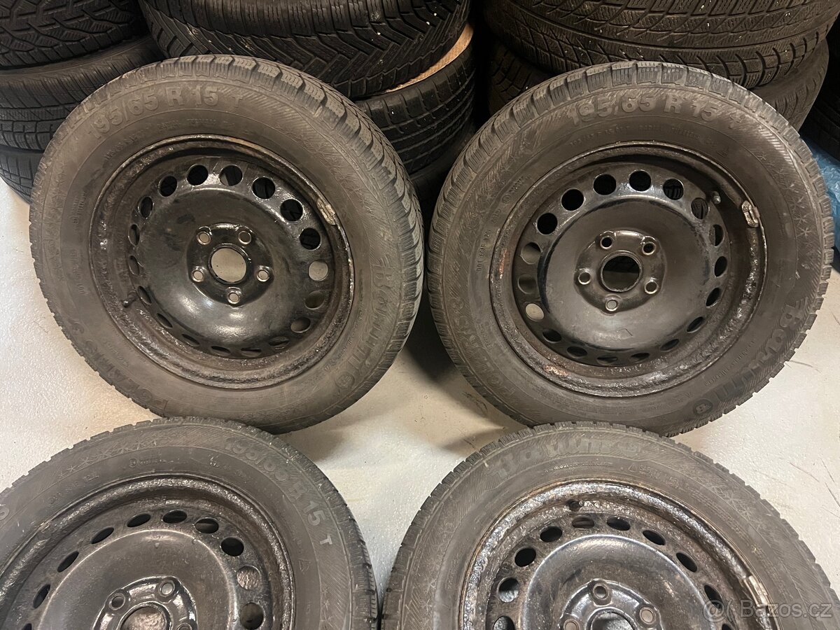 195/65R15 zimní sada škoda octavia III 5x112 6x15 ET43 - 2