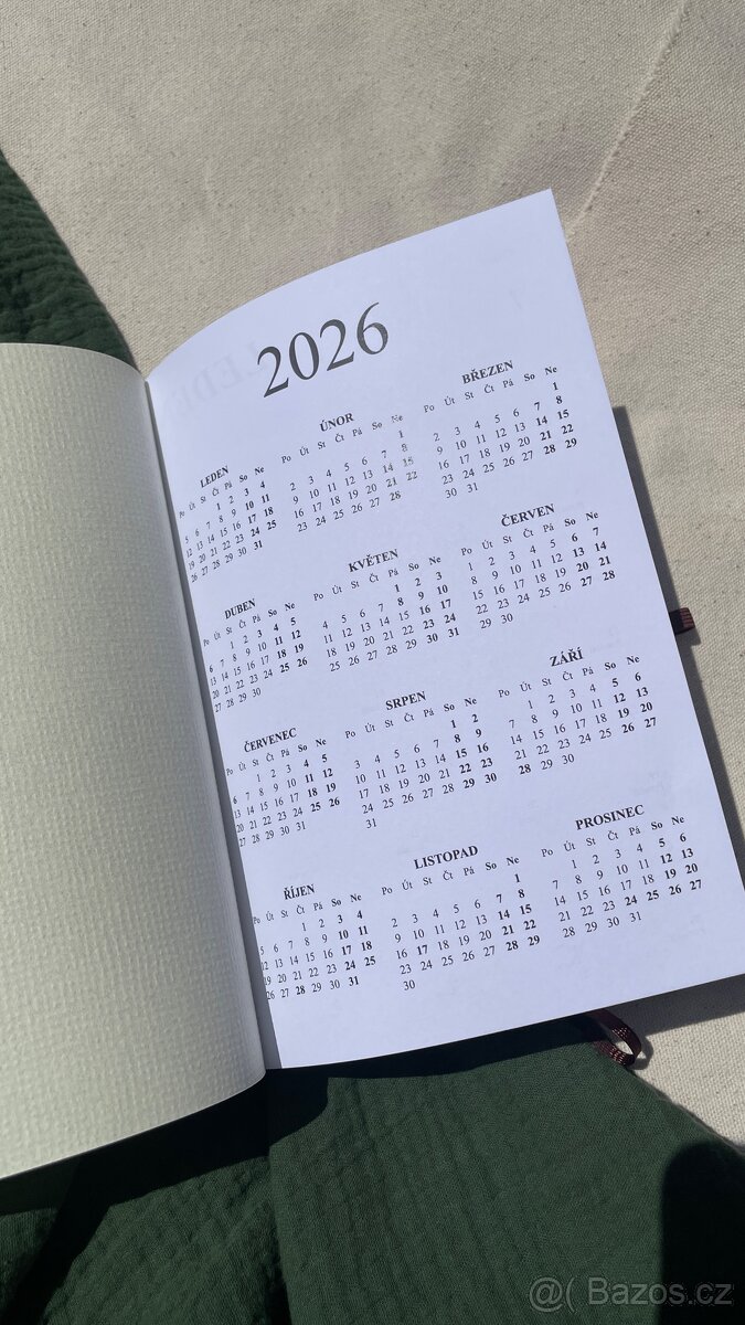 Týdenní diář A5 - 2