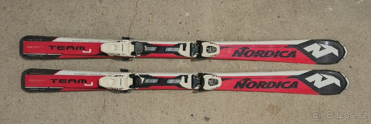 LYŽE SJEZDOVÉ NORDICA TEAM J, 140 cm - 2