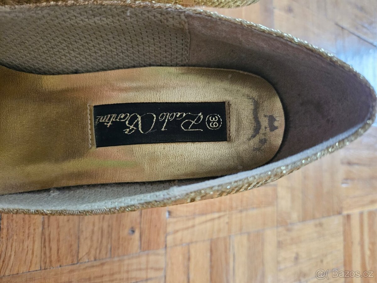 Nové kožené sandálky, lodičky vel.40,41, lodičky vel 40 - 2