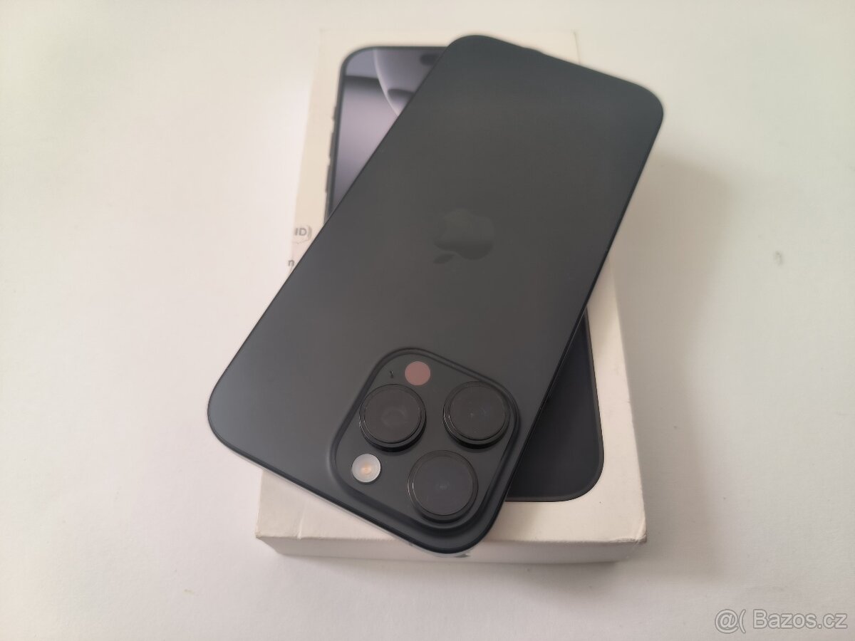 apple iphone 16 PRO MAX 256gb Black Titanium / Batéria 100% - 2